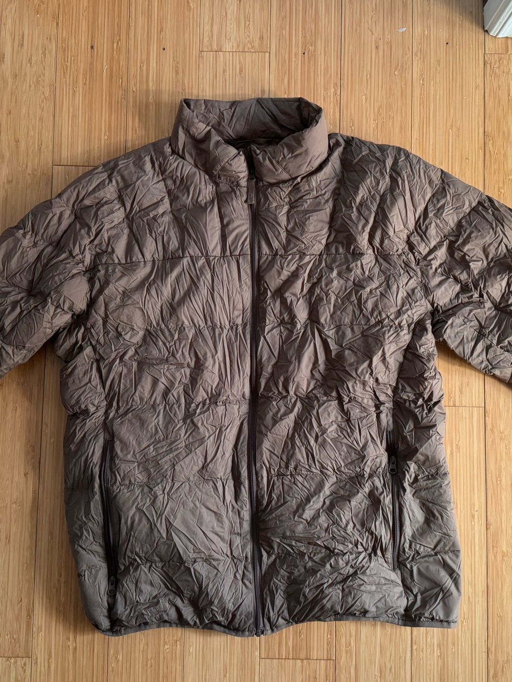 Uniqlo Brown Ultra Light Down Jacket